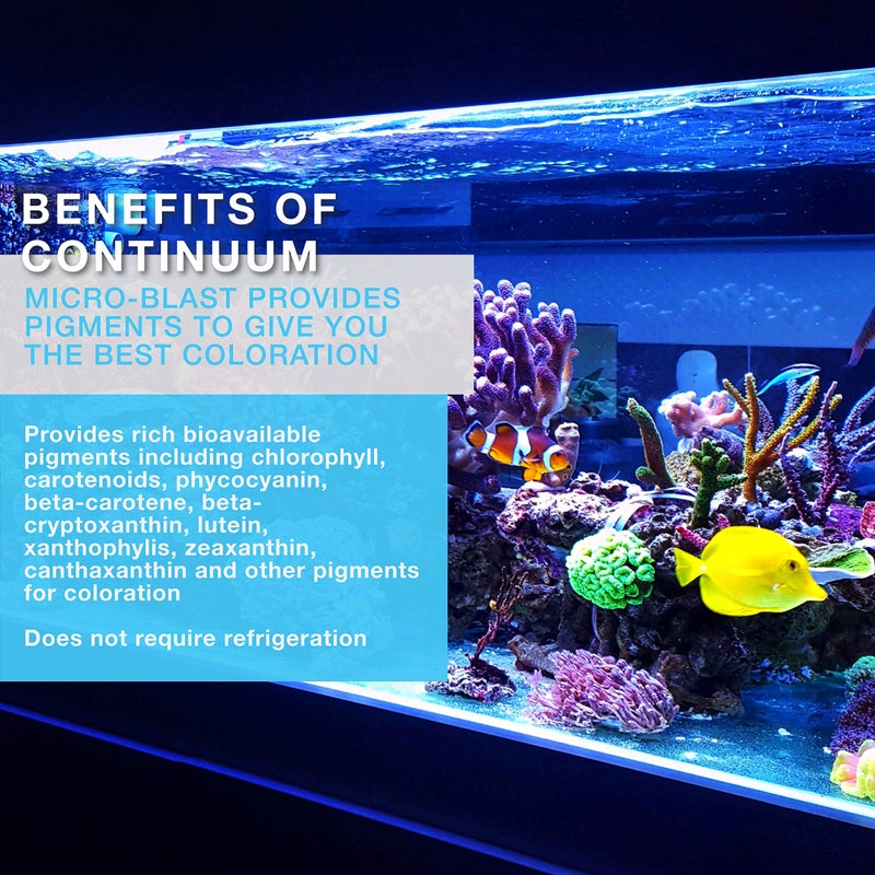 Continuum Aquatics Brightwell Aquatics Micro-Blast - invertebrate food for live corals, feather dusters, gorgonians, and other fine filter feeders, 500 ml - Image 3